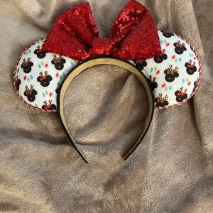 Christmas Minnie Ears